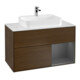 V&B Waschtischunterschrank Wandbeleuchtung Finion 100, Pl w m, Reg re Anthrac. m, wal ven-1