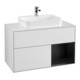 V&B Waschtischunterschrank Wandbeleuchtung Finion 100, Pl w m, Reg re bla m Lac, wh. m Lac-1