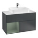 V&B Waschtischunterschrank Wandbeleuchtung Finion 100, Pl w m, Rg l Ol m Lac, md bl. m Lac-1