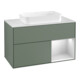 V&B Waschtischunterschrank Wandbeleuchtung Finion 100, Pl w m, Rg re wh. m Lac, Oli. m Lac-1