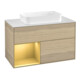 V&B Waschtischunterschrank Wandbeleuchtung Finion 100, Pl wh. m, Reg li gol m, Oa ven-1