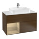 V&B Waschtischunterschrank Wandbeleuchtung Finion 100, Pl wh. m, Reg li Oa ven, wal ven-1