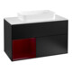 V&B Waschtischunterschrank Wandbeleuchtung Finion 100, Pl wh. m, Reg li Peo, bla m Lac-1