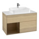 V&B Waschtischunterschrank Wandbeleuchtung Finion 100, Pl wh. m, Reg li wal ven, Oa ven-1