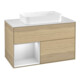 V&B Waschtischunterschrank Wandbeleuchtung Finion 100, Pl wh. m, Reg li wh. m Lac, Oa ven-1