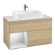 V&B Waschtischunterschrank Wandbeleuchtung Finion 100, Pl wh. m, Reg li wh. m Lac, Oa ven-1