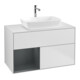 V&B Waschtischunterschrank Wandbeleuchtung Finion 100, Pl wh. m, Reg md m Lac, wh. m Lac-1