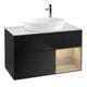V&B Waschtischunterschrank Wandbeleuchtung Finion 100, Pl wh. m, Reg Oa ven, bla m Lac-1