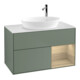 V&B Waschtischunterschrank Wandbeleuchtung Finion 100, Pl wh. m, Reg Oa ven, Oli. m Lac-1