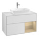 V&B Waschtischunterschrank Wandbeleuchtung Finion 100, Pl wh. m, Reg Oa ven, wh. m Lac-1