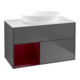 V&B Waschtischunterschrank Wandbeleuchtung Finion 100, Pl wh. m, Reg Peo m Lac, Anthrac. m-1