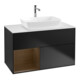 V&B Waschtischunterschrank Wandbeleuchtung Finion 100, Pl wh. m, Reg wal ven, bla m Lac-1