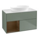 V&B Waschtischunterschrank Wandbeleuchtung Finion 100, Pl wh. m, Reg wal ven, Oli. m Lac-1