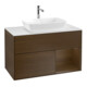 V&B Waschtischunterschrank Wandbeleuchtung Finion 100, Pl wh. m, Reg wal ven, wal ven-1