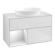 V&B Waschtischunterschrank Wandbeleuchtung Finion 100, Pl wh. m, Reg wh. m Lac, wh. m Lac-1
