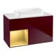 V&B Waschtischunterschrank Wandbeleuchtung Finion 100x60,3 cm, Reg li gol matt, Peony Matt-1