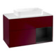 V&B Waschtischunterschrank Wandbeleuchtung Finion 100x60,3 cm, Reg re bla m Lac, Peo Matt-1