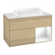 V&B Waschtischunterschrank Wandbeleuchtung Finion 100x60,3 cm, Reg re glo wh. Lac, Oa ven-1