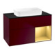 V&B Waschtischunterschrank Wandbeleuchtung Finion 100x60,3 cm, Reg re gol matt, Peony Matt-1