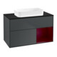 V&B Waschtischunterschrank Wandbeleuchtung Finion 100x60,3 cm, Reg re Peo, md bl. m Lac-1