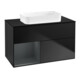 V&B Waschtischunterschrank Wandbeleuchtung Finion 100x60,3 cm, Rg l md b m Lac, bla m Lac-1