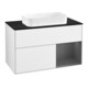 V&B Waschtischunterschrank Wandbeleuchtung Finion 100x60,3 cm, Rg r A m, glo wh. Lac-1