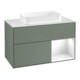 V&B Waschtischunterschrank Wandbeleuchtung Finion 100x60,3 cm, Rg r g wh. Lac, Oli. m Lac-1