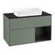 V&B Waschtischunterschrank Wandbeleuchtung Finion 100x60,3 cm, Rg re bla m Lac, Oli. m Lac-1