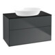 V&B Waschtischunterschrank Wandbeleuchtung Finion 100x60,3cm, Abd.-Pl. bla m, md bl. m Lac-1
