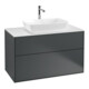 V&B Waschtischunterschrank Wandbeleuchtung Finion 100x60,3cm, Abd.-Pl. wh. m, md bl. m Lac-1