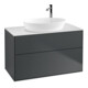 V&B Waschtischunterschrank Wandbeleuchtung Finion 100x60,3cm, Abd.-Pl. wh. m, md bl. m Lac-1