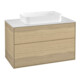 V&B Waschtischunterschrank Wandbeleuchtung Finion 100x60,3cm, Abd.-Pl. wh. m, Oak Veneer-1