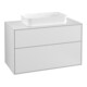 V&B Waschtischunterschrank Wandbeleuchtung Finion 100x60,3cm, Abd.-Pl. wh. m, wh. m Lac-1