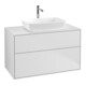 V&B Waschtischunterschrank Wandbeleuchtung Finion 100x60,3cm, Abd.-Pl. wh. m, wh. m Lac-1