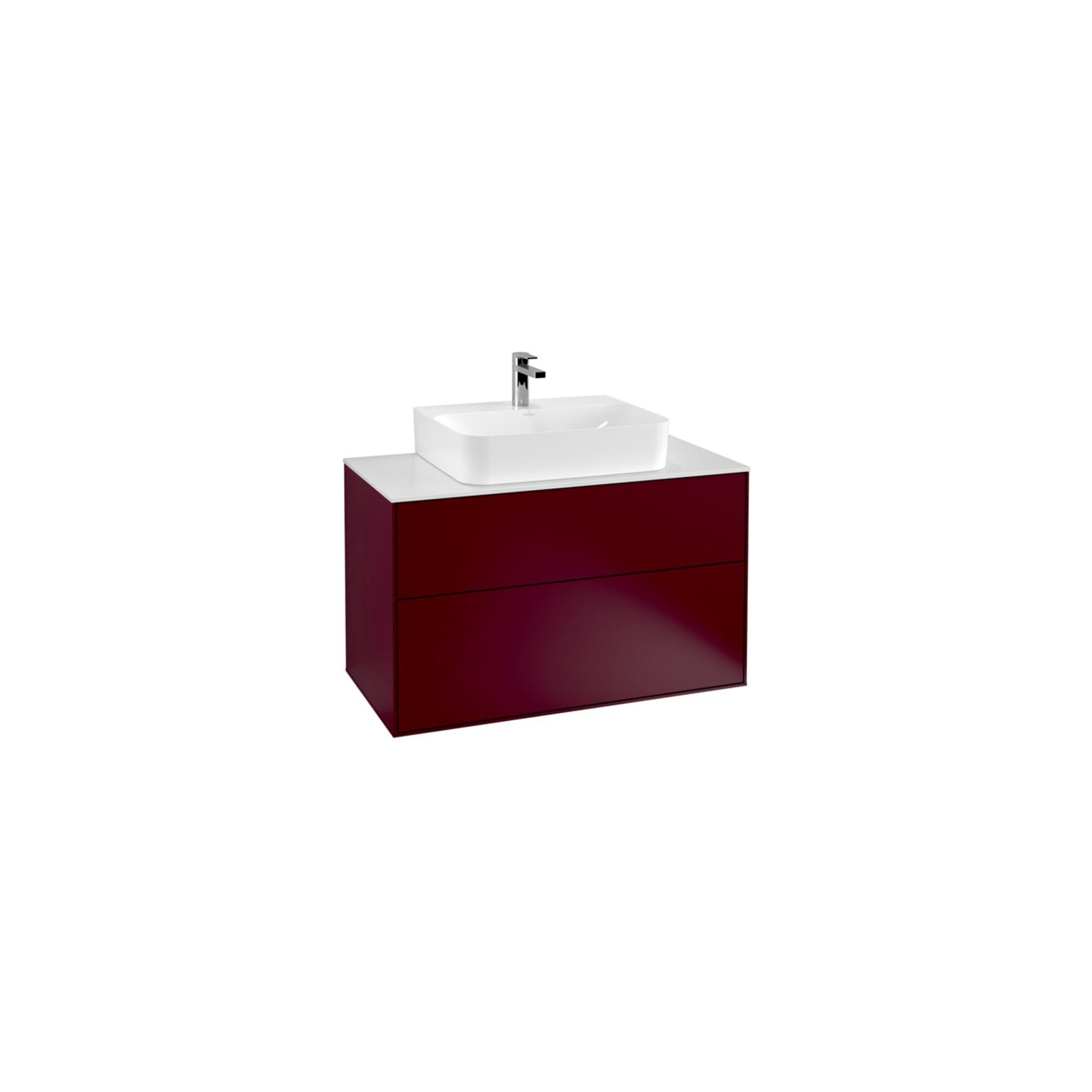 V&B Waschtischunterschrank Wandbeleuchtung Finion 100x60,3x50,1cm, Abd.-Pl. wh. m, Peo m ; Villeroy & Boch