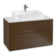 V&B Waschtischunterschrank Wandbeleuchtung Finion 100x60,3x50,1cm, Abd.-Pl. wh. m, wal ven-1