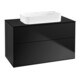 V&B Waschtischunterschrank Wandbeleuchtung Finion 100x60,3x50,1mm, Gl. bla m, bla m Lac-1