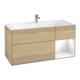 V&B Waschtischunterschrank Wandbeleuchtung Finion 119,6x59,1cm, Reg re glo wh. Lac, Oa ven-1