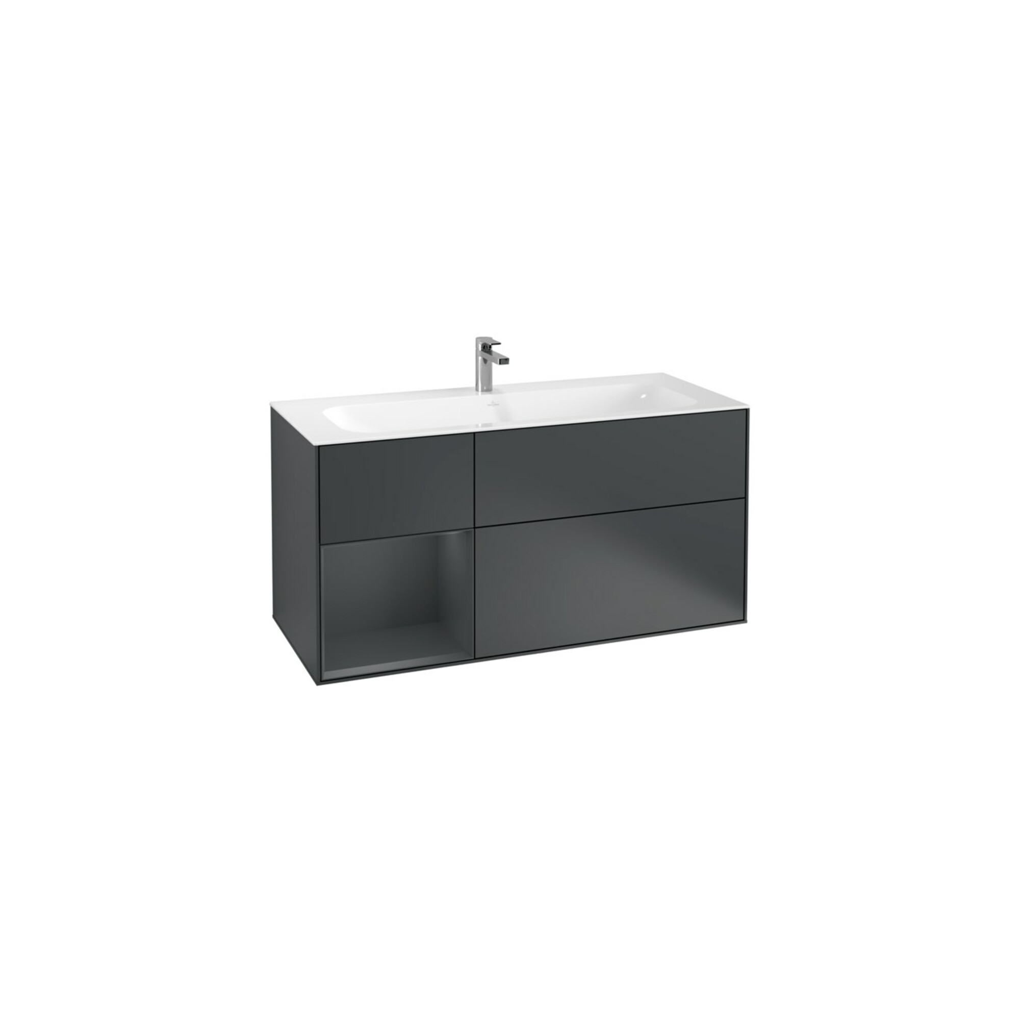 V&B Waschtischunterschrank Wandbeleuchtung Finion 119,6x59,1cm, Rg l md b m La, md b m Lac ; Villeroy & Boch