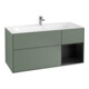 V&B Waschtischunterschrank Wandbeleuchtung Finion 119,6x59,1cm, Rg r bla m Lac, Oli. m Lac-1