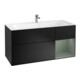 V&B Waschtischunterschrank Wandbeleuchtung Finion 119,6x59,1cm, Rg r Oli. m Lac, bla m Lac-1