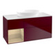 V&B Waschtischunterschrank Wandbeleuchtung Finion 120cm, Abd.-Pl. wh. m, Reg Oa ven, Peo m-1