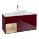 V&B Waschtischunterschrank Wandbeleuchtung Finion 120cm, Abd.-Pl. wh. m, Reg Oa ven, Peo m-1