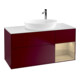 V&B Waschtischunterschrank Wandbeleuchtung Finion 120cm, Abd.-Pl. wh. m, Reg Oa ven, Peo m-1