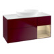 V&B Waschtischunterschrank Wandbeleuchtung Finion 120cm, Abd.-Pl. wh. m, Reg Oa ven, Peo m-1