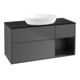V&B Waschtischunterschrank Wandbeleuchtung Finion 120cm, Pl b m, Reg bla m Lac, Anthrac. m-1