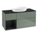 V&B Waschtischunterschrank Wandbeleuchtung Finion 120cm, Pl b m, Reg bla m Lac, Oli. m Lac-1