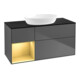 V&B Waschtischunterschrank Wandbeleuchtung Finion 120cm, Pl b m, Reg gol m Lac, Anthrac. m-1