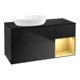 V&B Waschtischunterschrank Wandbeleuchtung Finion 120cm, Pl b m, Reg gol m Lac, bla m Lac-1