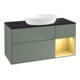 V&B Waschtischunterschrank Wandbeleuchtung Finion 120cm, Pl b m, Reg gol m Lac, Oli. m Lac-1